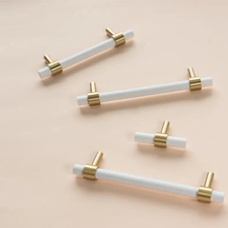 

Nordic Style Combinant of Brass Pink Blue Beech Wood Hook Towel Holder Cupboard Door Pull Handle Color Adjustable Knob