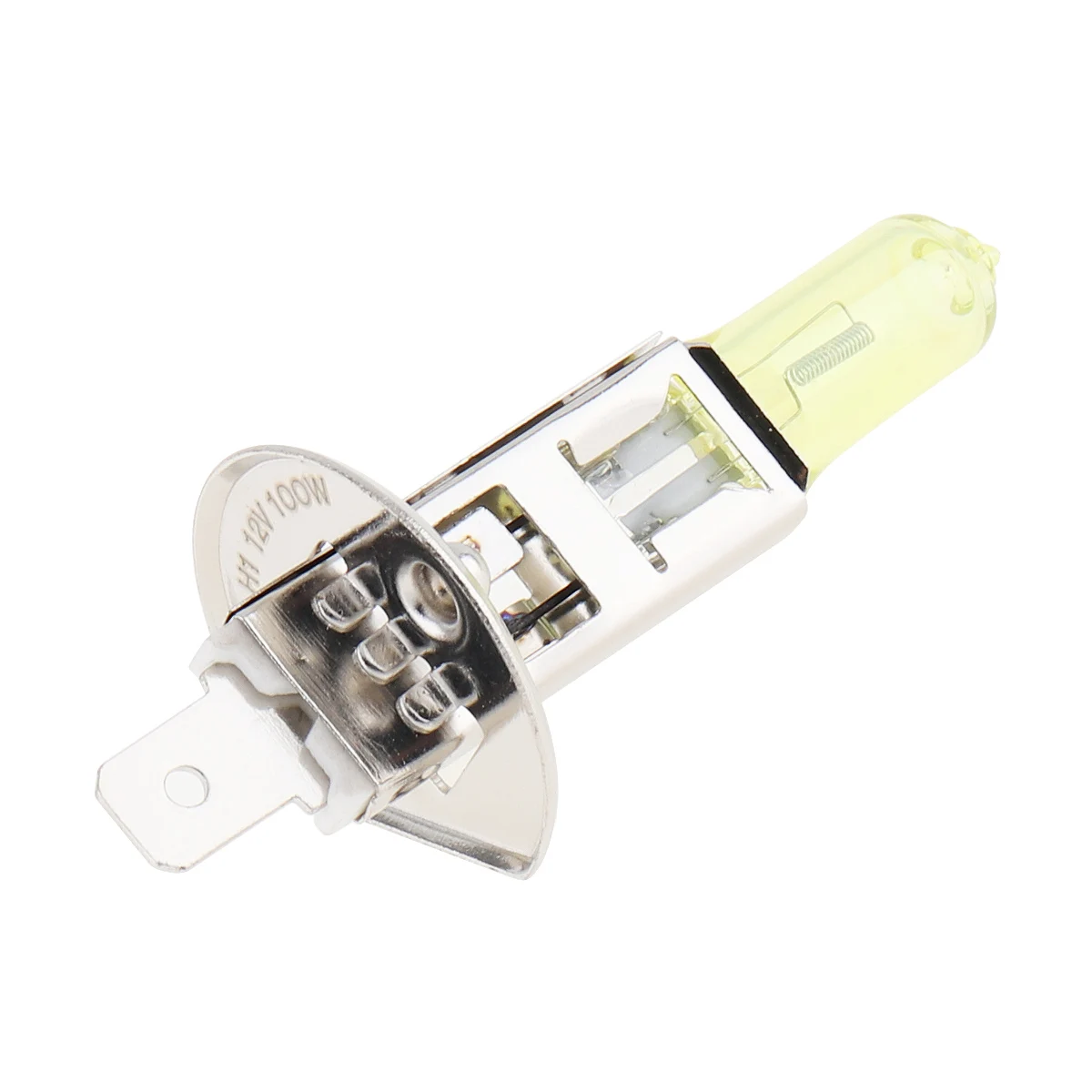Сверхъяркая желтая Автомобильная ксеноновая галогенная лампа 12 В H1 100 Вт 2500 к