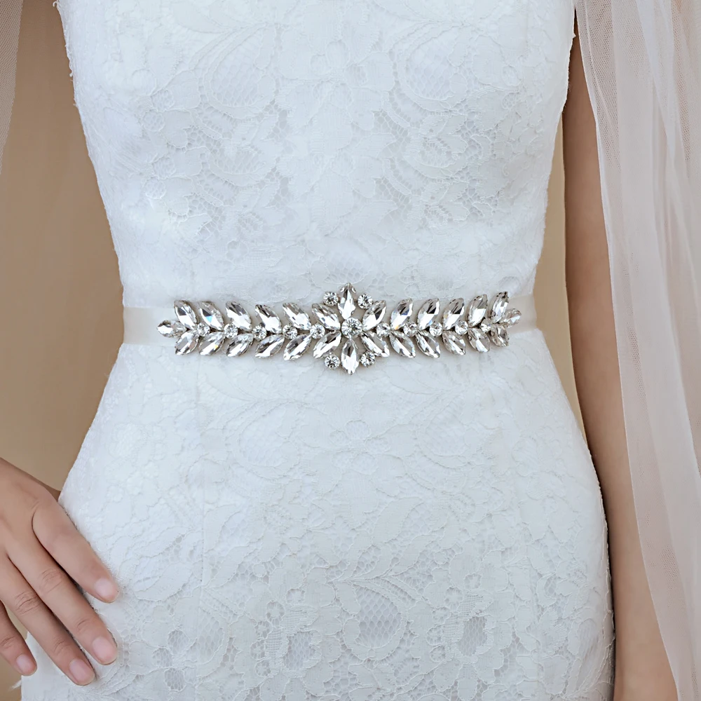 S69 стразы свадебные пояса ремни свадебного платья аксессуары невесты Sashs с поясом