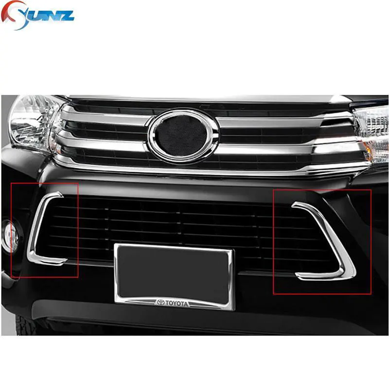 Автомобильные аксессуары хромированная декоративная накладка на гриль для Toyota