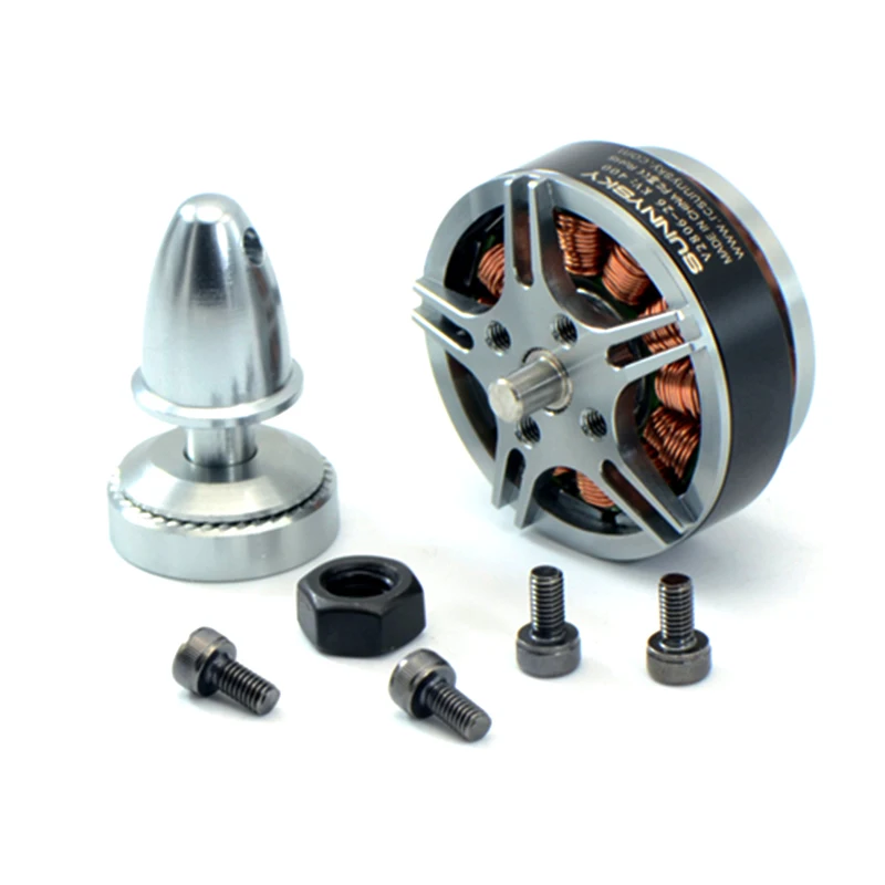 Дисковый бесщеточный двигатель Sunnysky V2806 400kv 650KV для радиоуправляемого