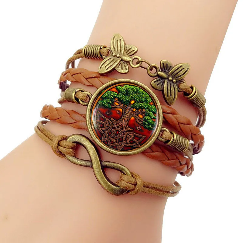 Ручной работы из бисера браслеты нержавеющей стали для женщин винтажные