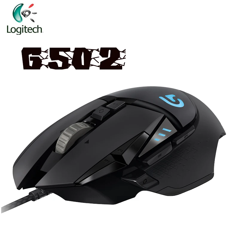 

Игровая мышь Logitech G502, проводная, RGB, для настольных ПК/ноутбуков, с поддержкой Windows 10/8/7