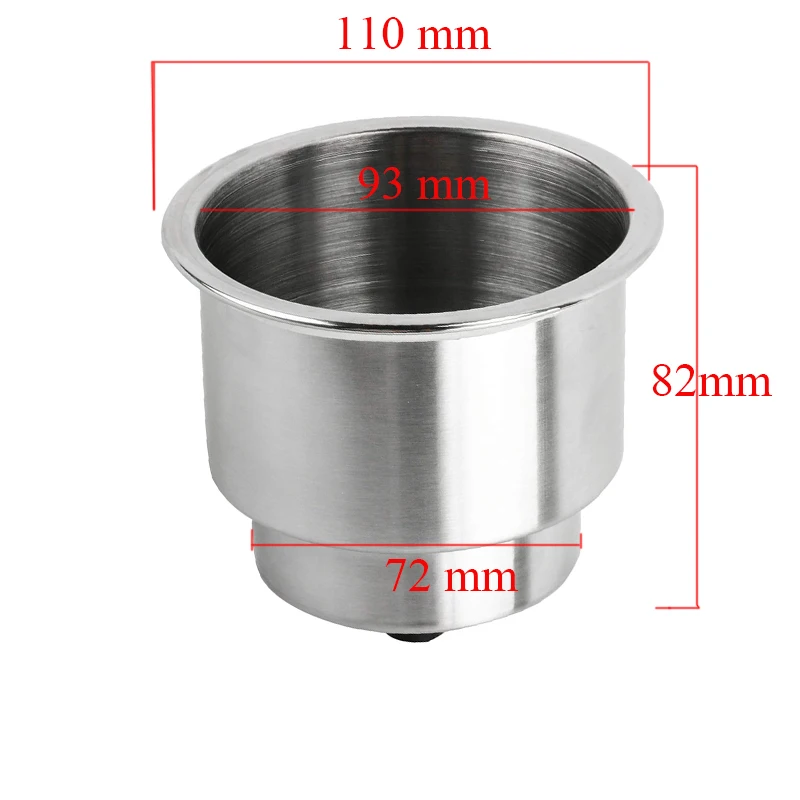 Встраиваемый держатель для стакана из нержавеющей стали 11*9 3 см Морская Лодка RV