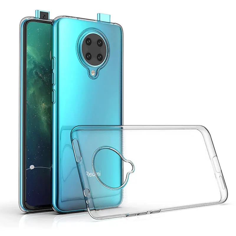 Для POCO F3 чехол прозрачный силиконовый мягкий для Xiaomi Pocophone M3 X2 F2 Pro F1 X3 NFC Redmi K30 K20 K40