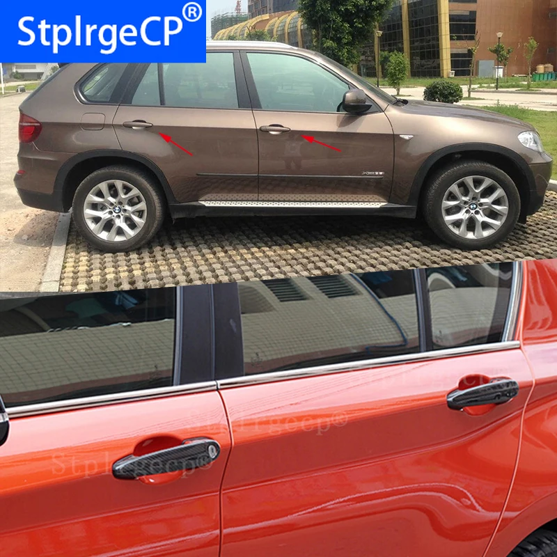 Наружная крышка автомобильной дверной ручки для BMW x5 E70 xDrive 30i 48i 35d 35i 50i 40d M50d 2008 2013