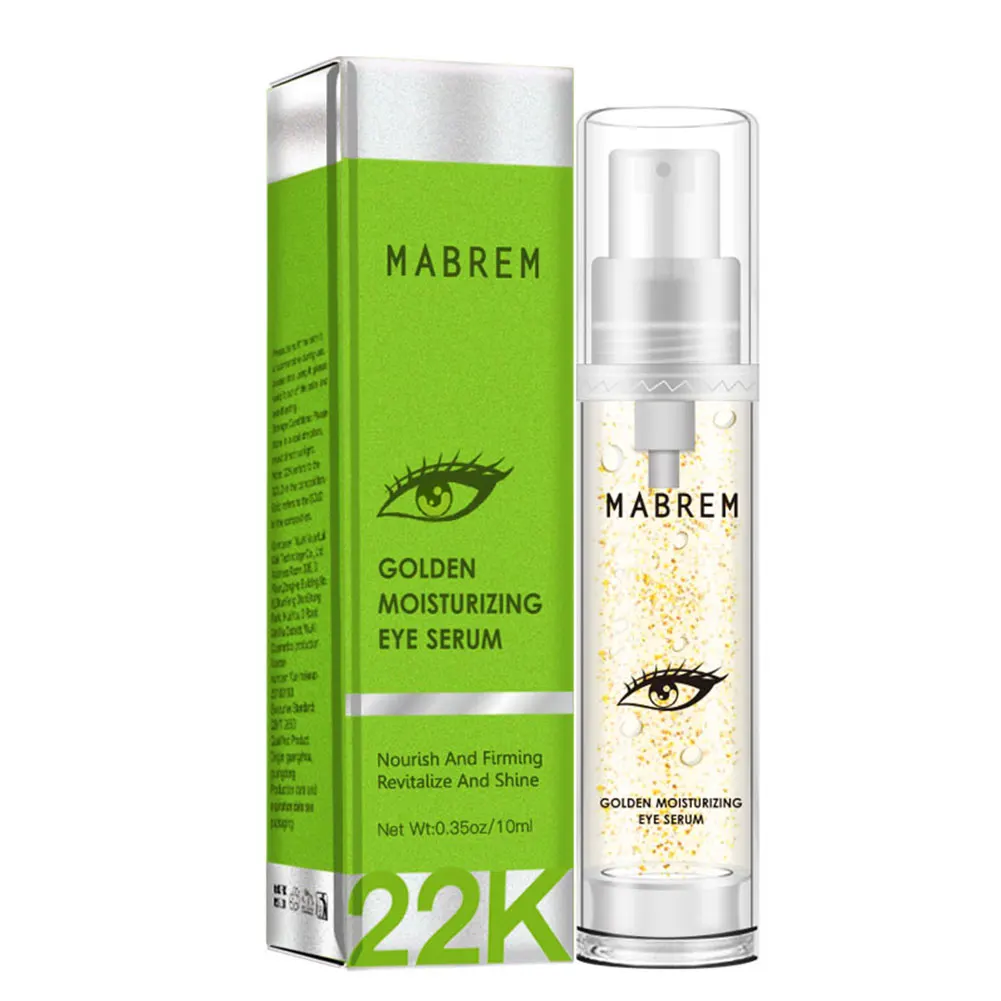 

Golden Eye Serum Remove Dark Circles Eye Cream Whitening Moisturizing Anti-Aging Wrinkle Eye Essence Against Puffiness Eye Care
