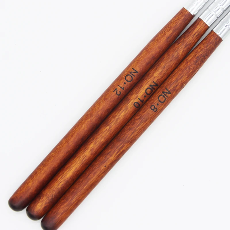 Nail Brush Art Acrylic Nails Kolinsky Pincel 3D Acrilico Powder Pinceau Acrylique Ongle Pinceles Para Acryl Penselen Pennelli | Красота и