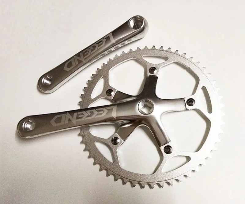 Складной велосипед 53T набор кривошипов для маленьких колес велосипеда алюминиевая звезда 412 451 комплект из