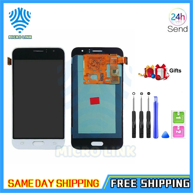 ЖК-дисплей для Samsung Galaxy J1 2016 J120 J120F J120H J120M с сенсорным экраном и дигитайзером в