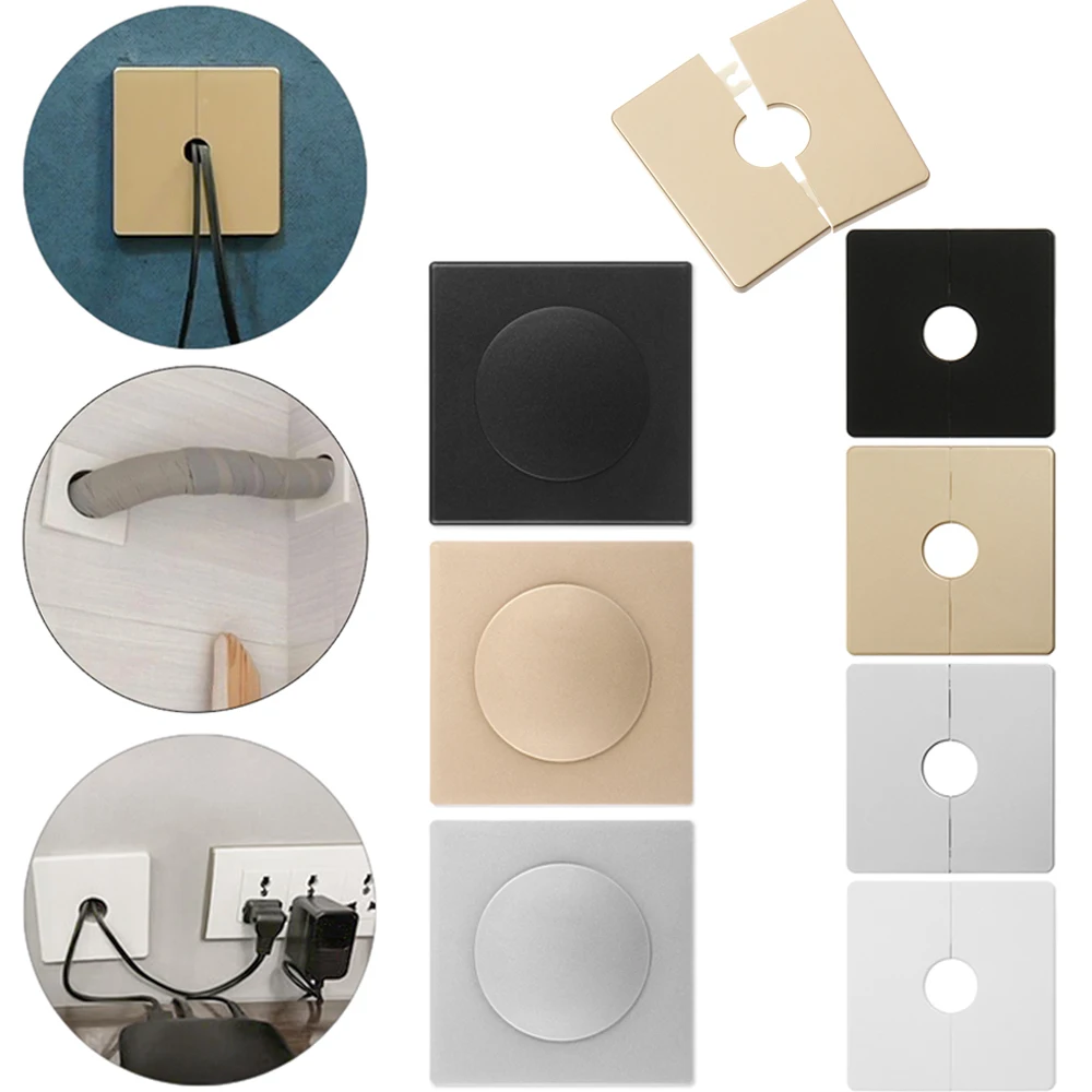 86/90 мм защелкивающаяся Крышка для отверстий в стене отверстие сверления панель
