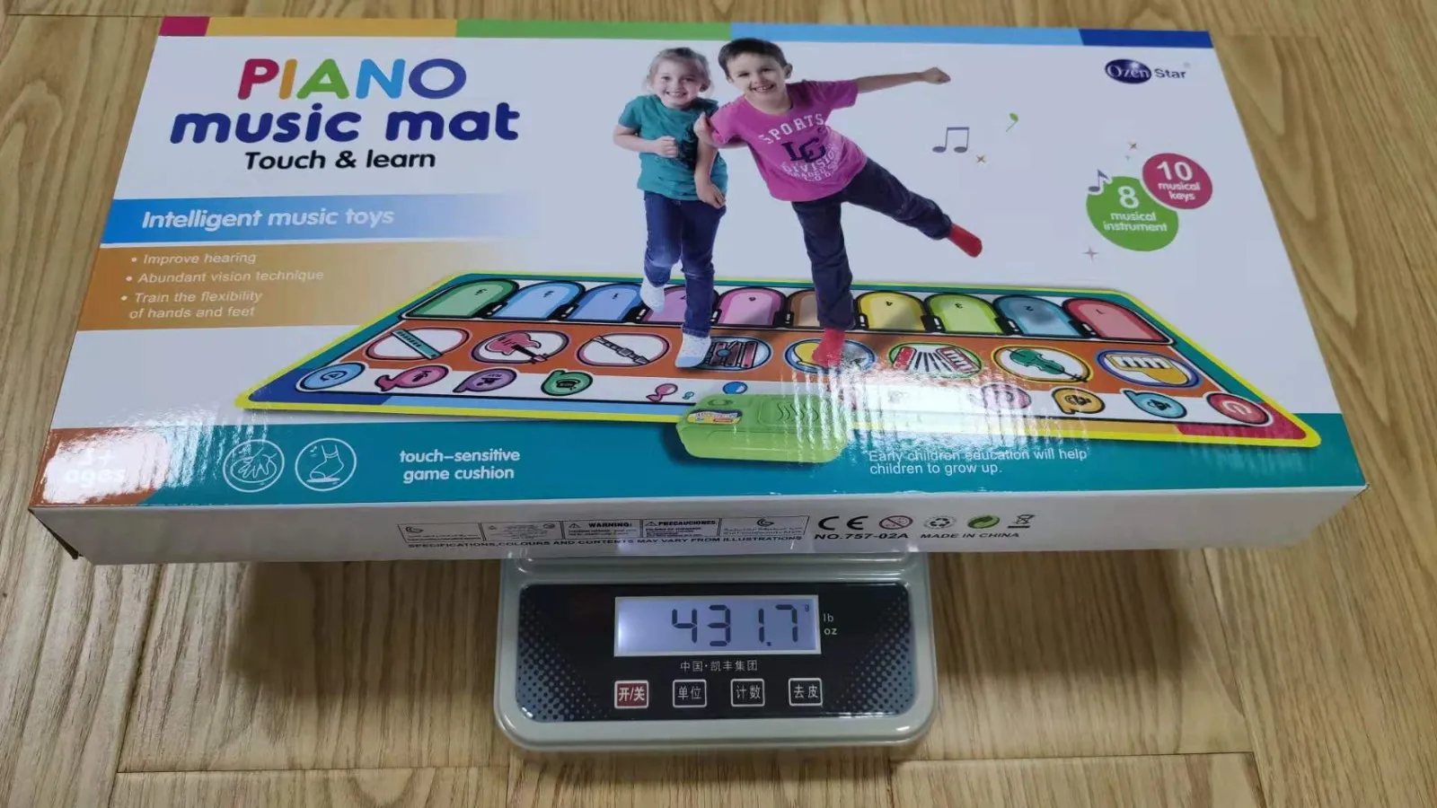 

2021 New Folding Music & Dancing Mat Kids Play Mat Cushion Game Blanket Educational Toys Piano Keyboard Dance Floor Mat Carpet