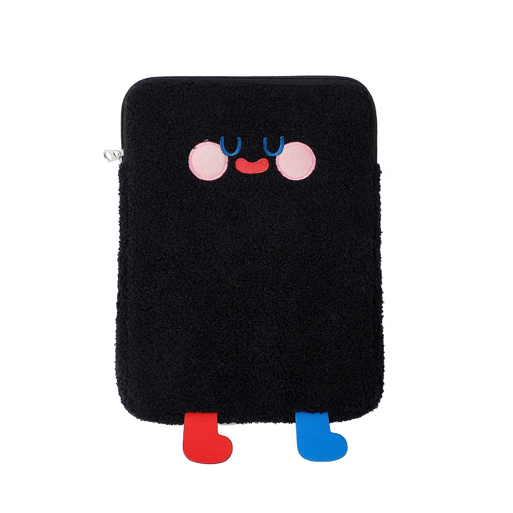 

Cartoon cute student girl Plush tablet computer bag 11 inch 10.5 inch 9.7 inch Bladder Bag