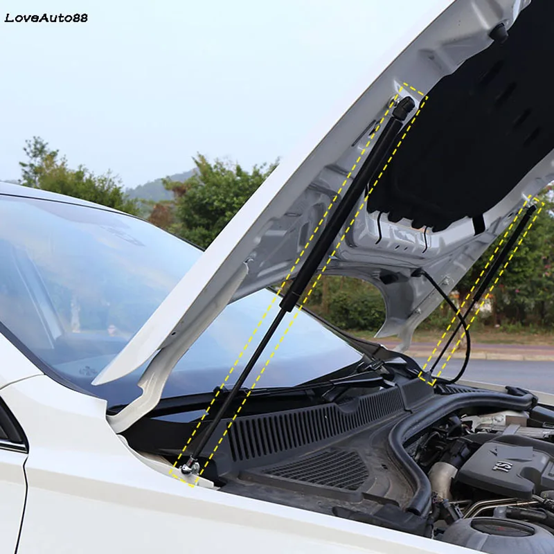 Автомобиль передняя крышка капота двигателя гидравлический стержень пружинный