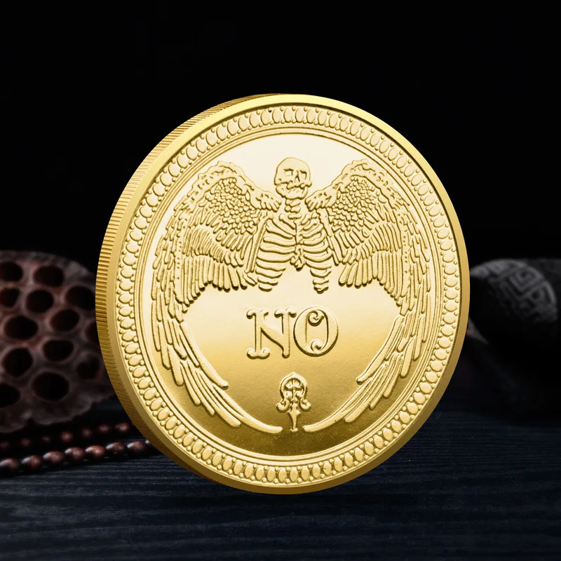 Да или нет решение о выборе монет оиджа всевидящий глаз Ангел смерти готические