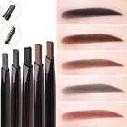Карандаш для бровей, натуральная Водостойкая Подводка для глаз, карандаш для бровей с фотоинструмент