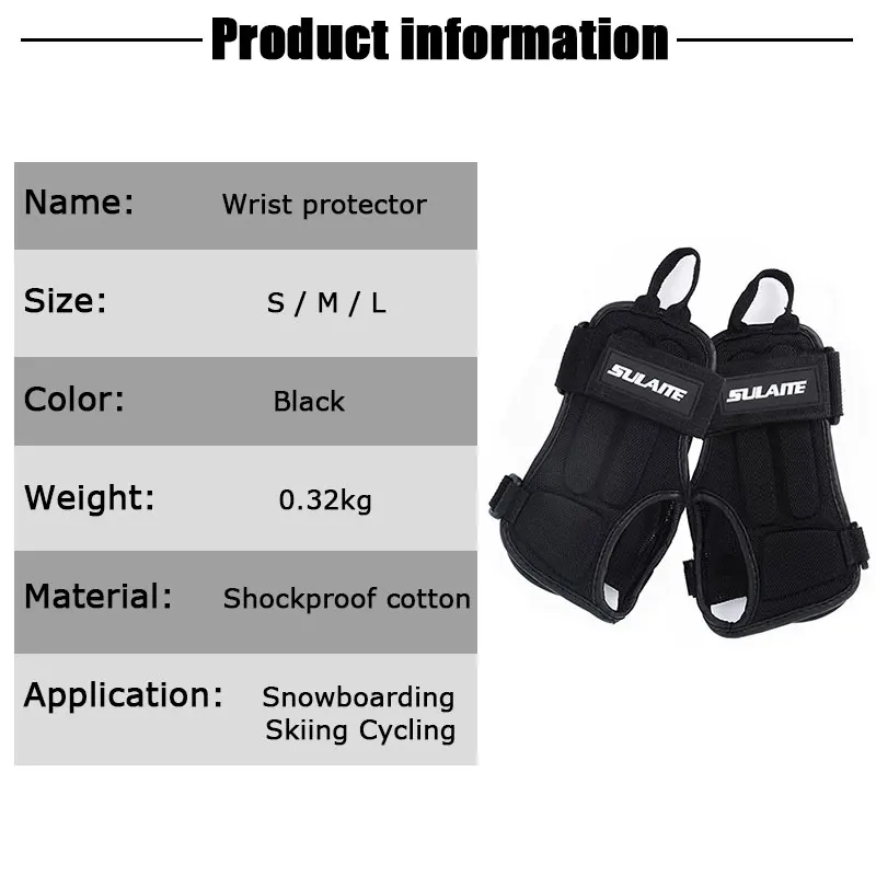 Уличные спортивные наручные перчатки для сноуборда катания на лыжах Защитный