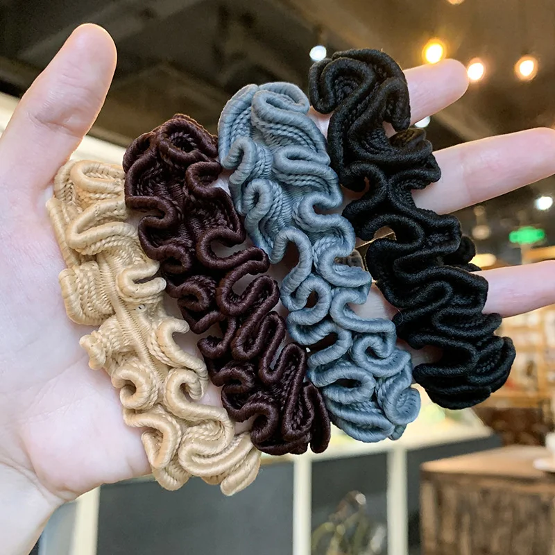 Женские резинки для волос хлопковые эластичные фиксации хвостиков разных цветов