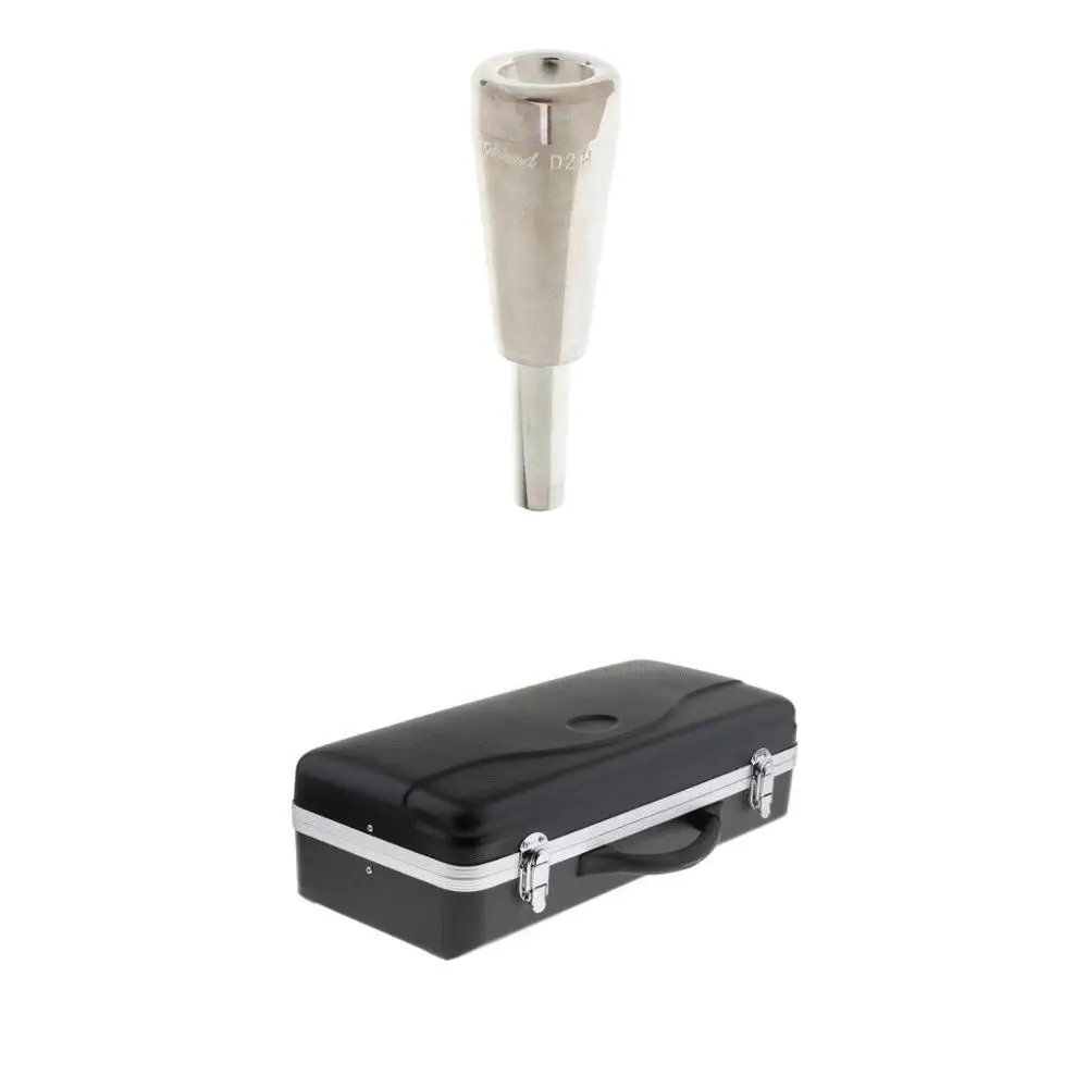 1 шт. Серебряный мундштук для трубы водонепроницаемая сумка переноски латунный