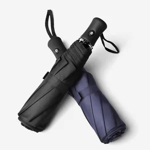 102 см все в 1, рекламный планшетофон, мужской, женский, мужской зонт от солнца, тройного сложения, прозрачный зонт с черным покрытием