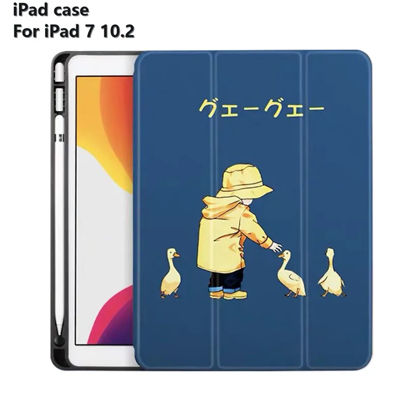 Чехол для Apple iPad 7 10 2 2019 поколения рождественский подарок чехол дюйма тонкий с