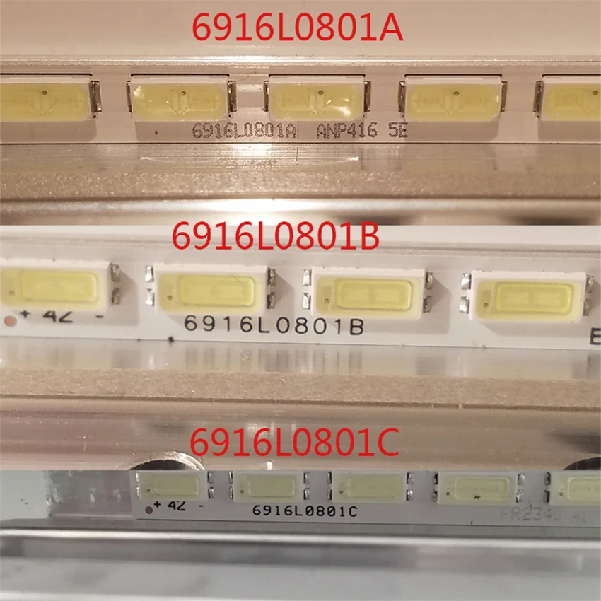 Светодиодный ТВ подсветка для LG 32LM600 32LM620T-ZE светодиодный бары Подсветка полоски
