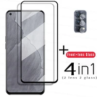 tempered glass for realme gt master glass for realme 7 x7 8 pro full cover screen protector for realme c25 c21 c11 lens film