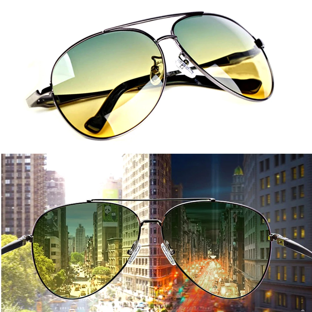 Антибликовые поляризационные солнцезащитные очки из медного сплава для