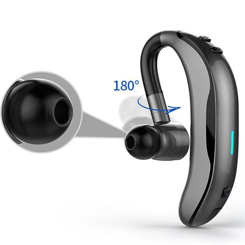 Handsfree Business Earbuds IPX7 Waterproof Bluetooth Headphones With Mic Voice Control Wireless Headset For Phones | Электроника