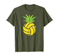 gift for vollyball lovers funny pineapple vollyball shirt
