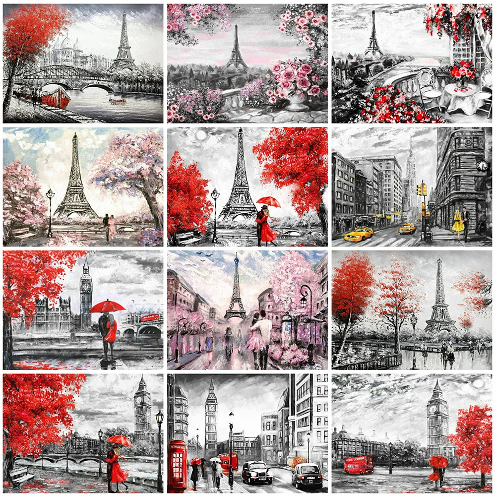 

Royal Secret Diamond Embroidery Cross Stitch Street Diamond Painting Landscape 5D Square Full Mosaic Rhinestone Pictures Crafts