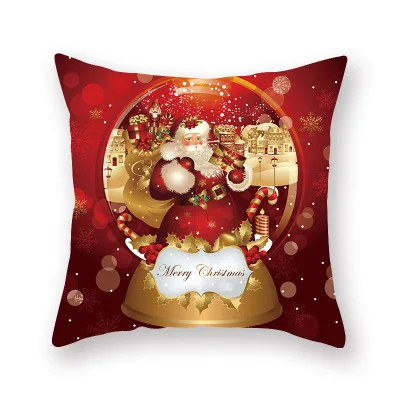 Christmas 11 Рождественские украшения для дома Санта Клаус размером 45*45 см наволочка декорации на рождественскую елку Счастливого Рождества Рождество поставок - Цвет: Christmas 11