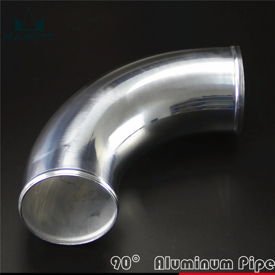 Алюминиевый шланг 76 мм 3 0 дюйма 90 градусов турбо интеркулер труба Трубопровод
