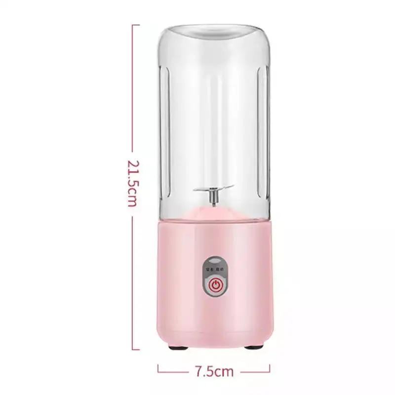 

450ML Portable Blender Mini Food Mixers Blenders Wireless Press Charging Manual Juicers Cup Food Processor Cooking Appliances