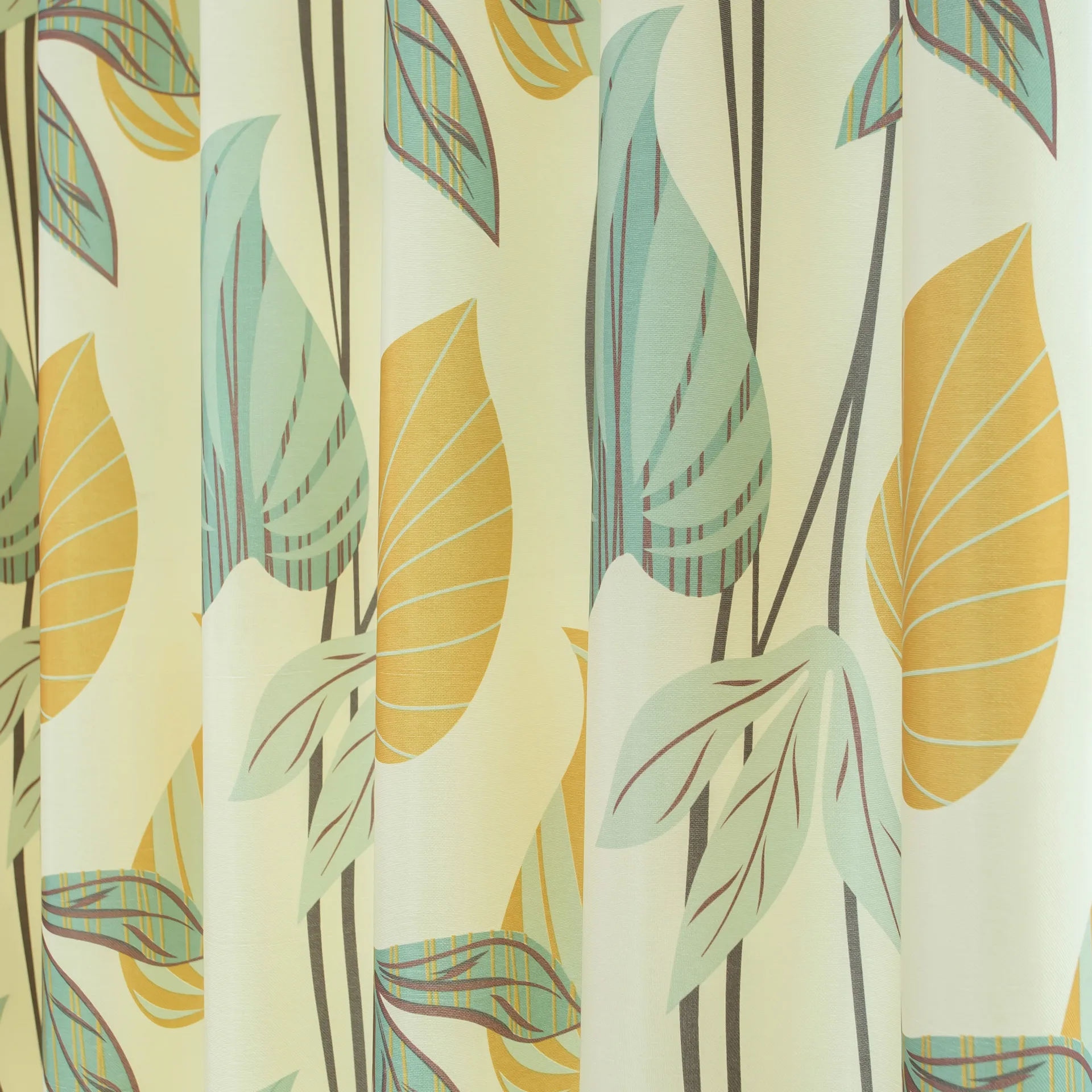 Новые корейские простые современные вельветовые затемненные шторы с принтом для