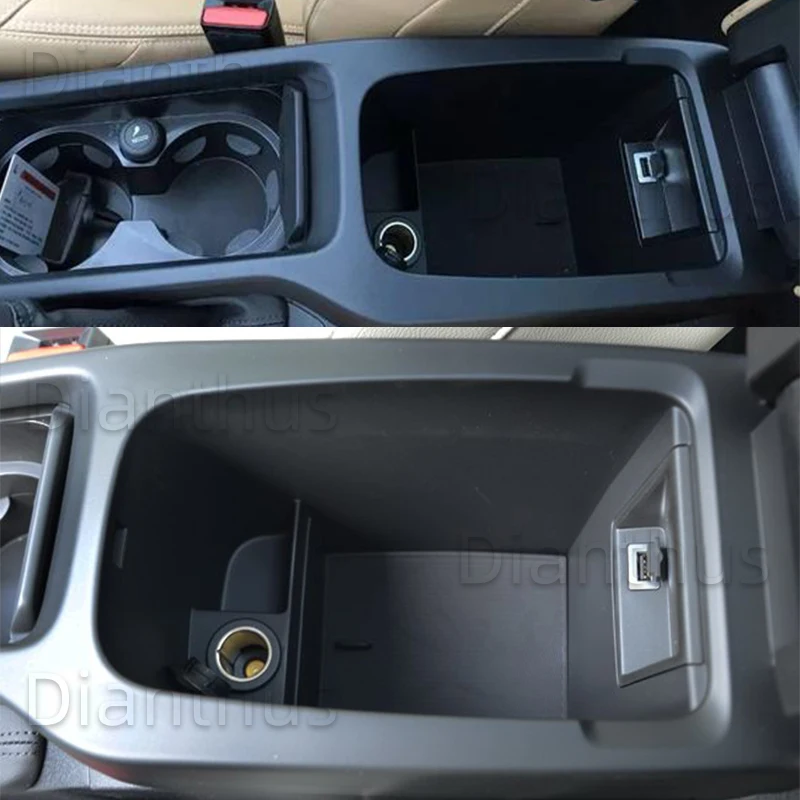 Для Volvo V40 V40CC 2013-2017 коробка для хранения центральной консоли подлокотника