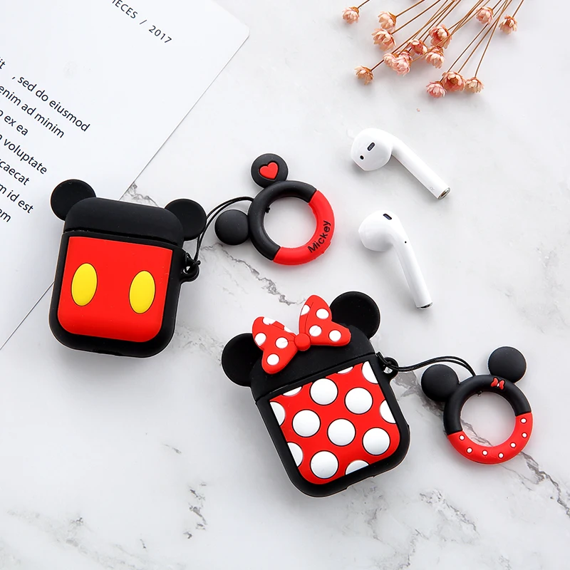 Чехол для AirPods с милой уткой, чехол для наушников для Apple Airpods 2, чехол для наушников, мягкий силиконовый чехол для наушников, чехол для Air Pods Funda