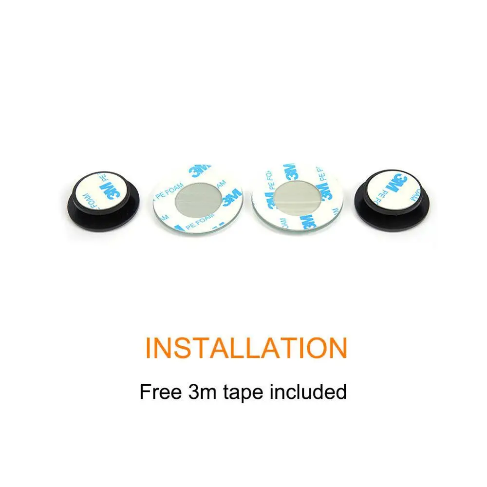 Универсальный 2 шт широкоугольные выпуклые боковые заднего вида слепое пятно