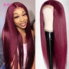 Парик женский из натуральных волос, 13x4 дюймов