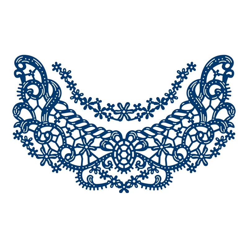 

Новинка 2020, металлические штампы для резки и скрапбукинга, для изготовления бумаги, кружевная полоска, рамка для тиснения, открытки, без шта...