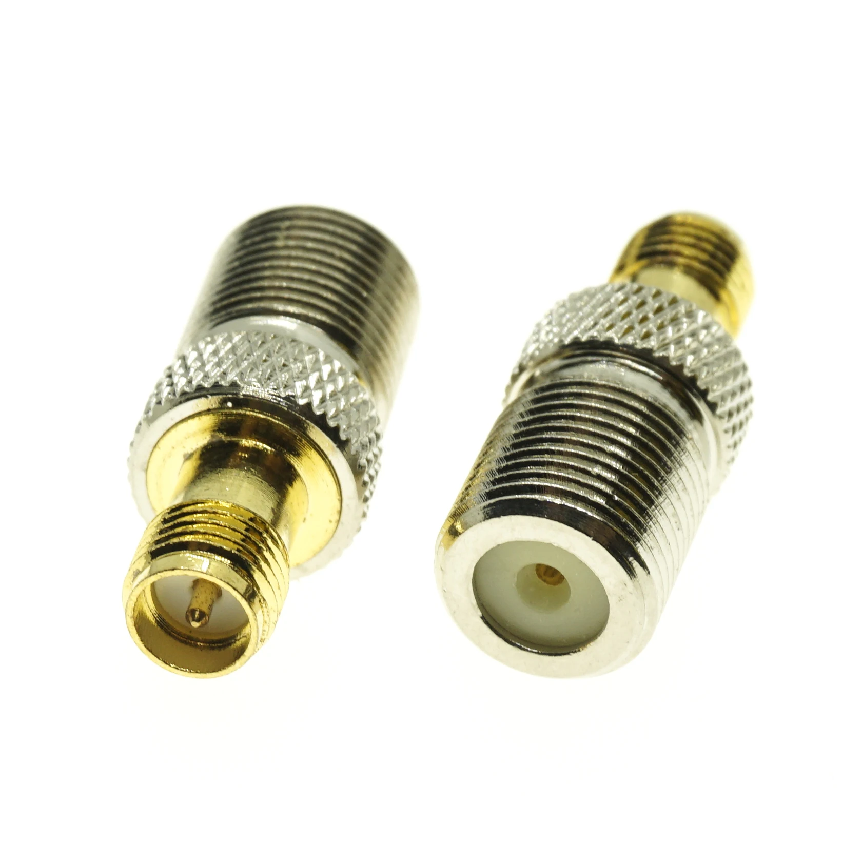 1X шт F Женский-RP-SMA RPSMA RP гнездовой разъем SMA позолоченный латунный прямой F-RPSMA