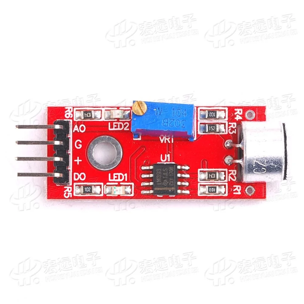 Высокочувствительный звуковой модуль обнаружения микрофона для Arduino Arduino|microphone