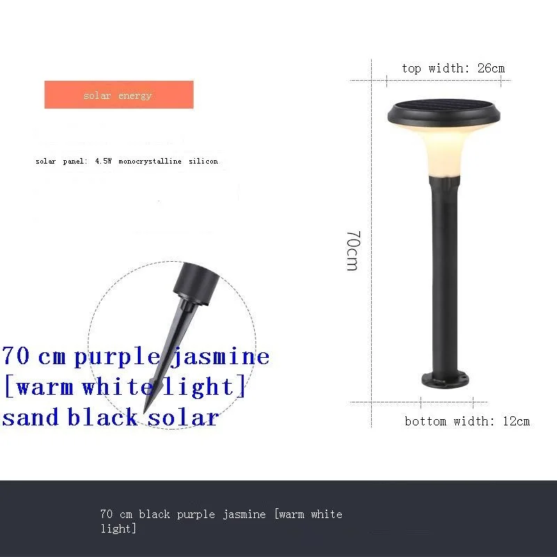 

De Lampa Ogrodowa Tuin Verlichting Lampara Luce Para Jardin Exterior Outdoor Lighting LED Garden Light Tuinverlichting Lawn Lamp