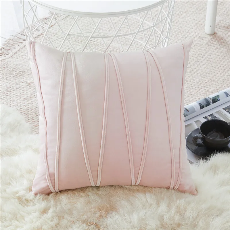 

Soft Velvet Cushion Cover Grey/Pink/Beige Covers for Cushions Home Decor Retro Modern Nordic Throw Pillow Cover 45x45cm/30x50cm