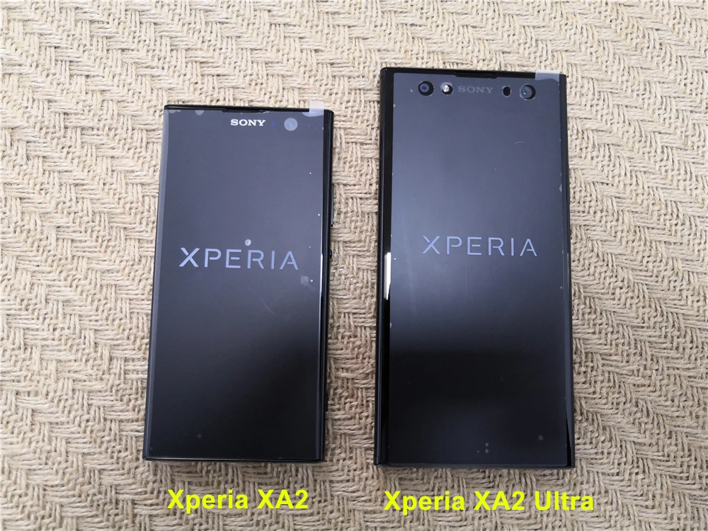 Sony Xperia XA2 ультра разблокированный Восьмиядерный 6,0 дюймов 4 Гб ОЗУ 32 Гб ПЗУ 23мп камера LTE отпечаток пальца Android мобильный телефон