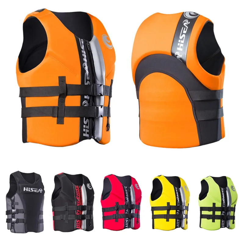 

CE USCG Neoprene Swim Vest Float Jacket for Adult,Youth Float Suit Life Jacket for Kayaking Fishing Surfing Canoeing Sailing
