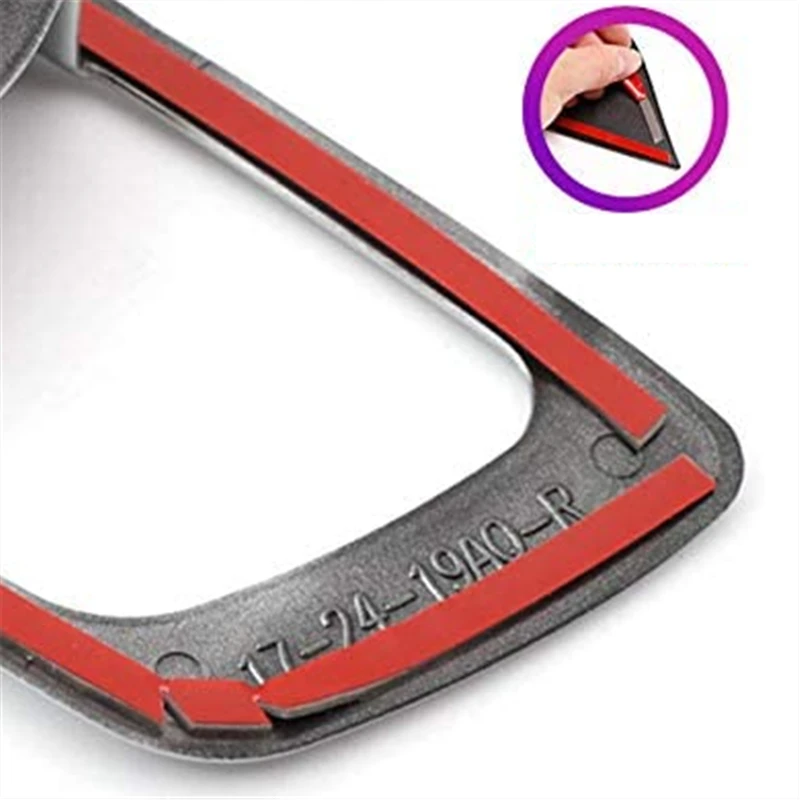 

Carbon Fiber Car Styling Interior Door Handle Decorative Cover Trim For Toyota RAIZE 2020 2021 New Rise Car Accessories