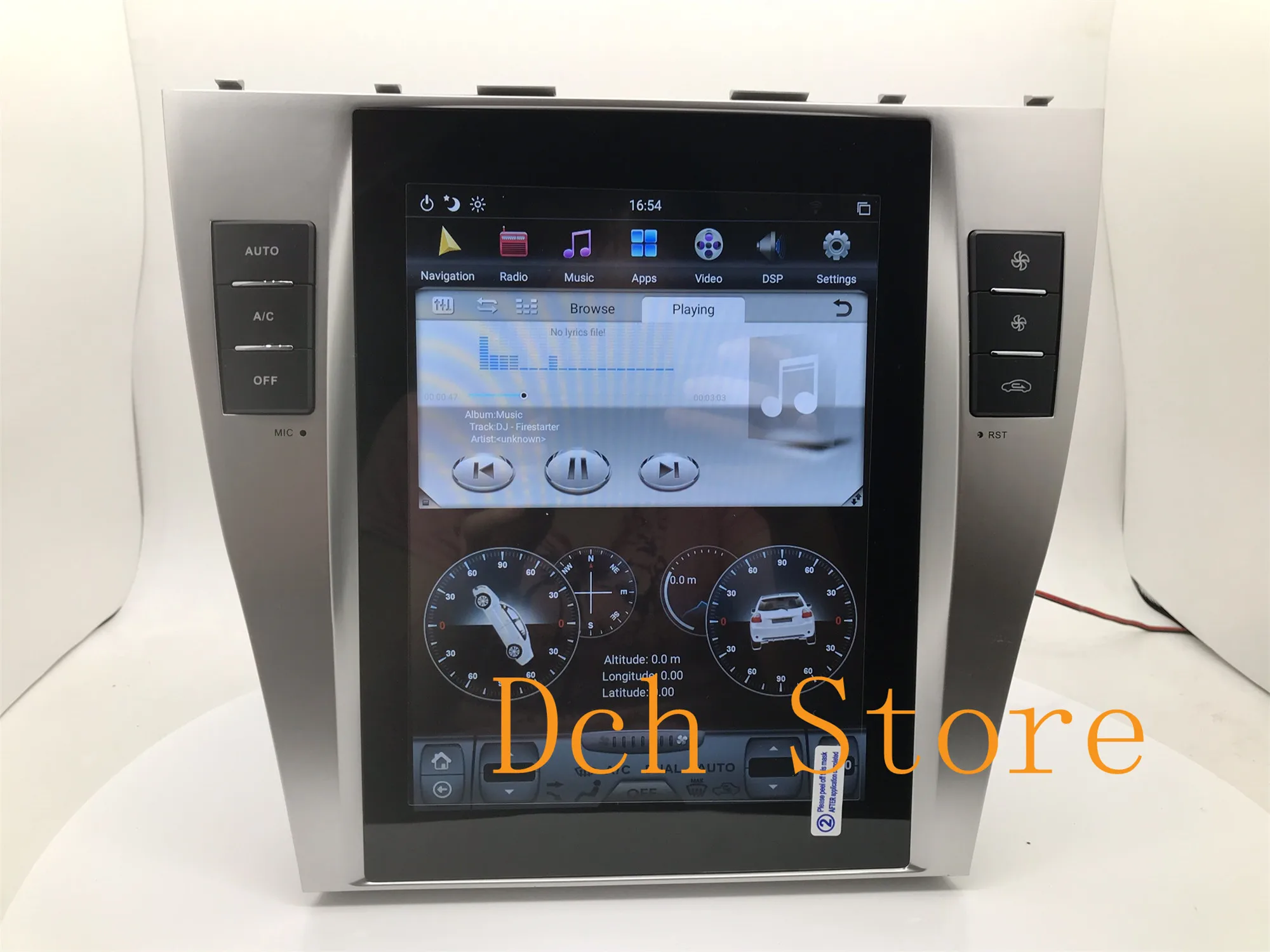 10 4 ''вертикальный экран Tesla Style Android 9 0 автомобильный DVD GPS Навигатор Радио для