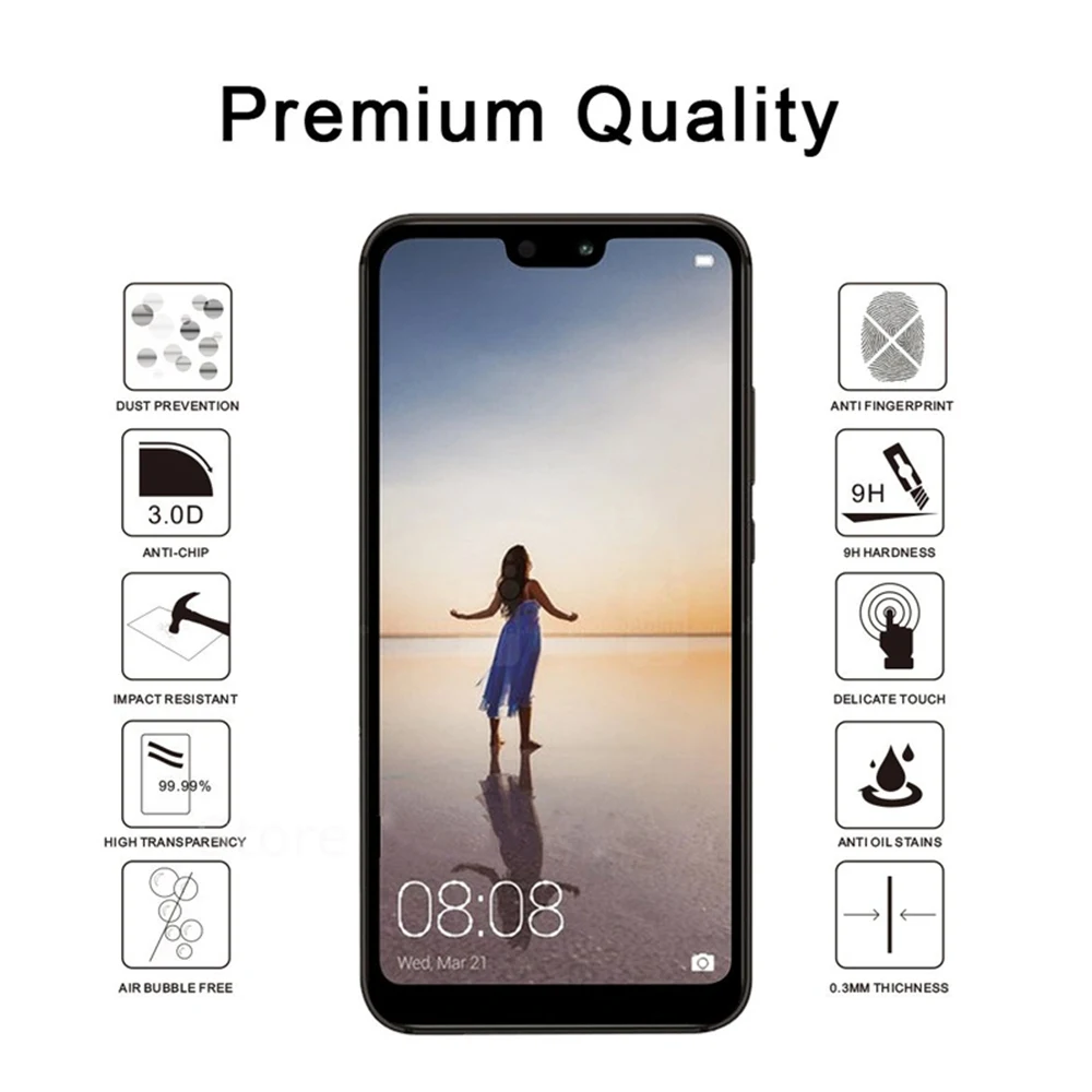 FLOVEME закаленное стекло для Xiaomi Redmi Note 5 Plus 4X6 Pro Защитная пленка Xiao mi Pocophone f1 8 6X9 H |