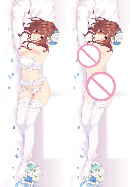 

2021 Anime The Quintessential Quintuplets Nakano Miku Girl Pillow Cover Hugging Body Pillowcase Dakimakura Pillow Case cover